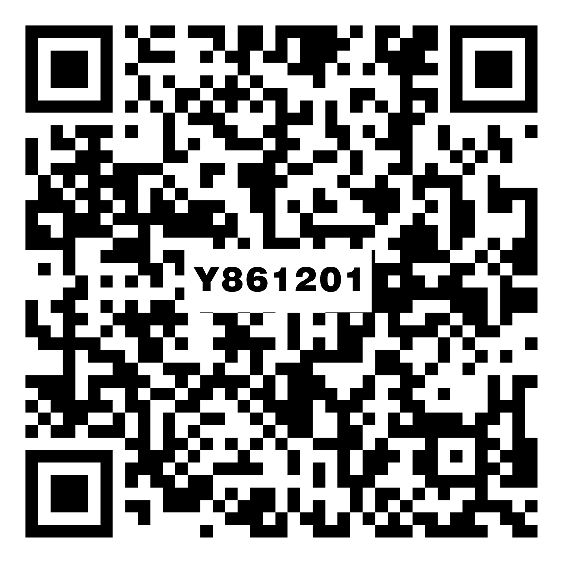 奶白 Y861201vr二維碼